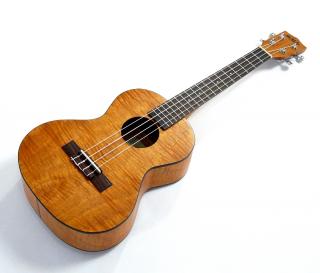 Tenor zlaté mahagonové ukulele KALA KA-TEM (Exotický mahagon ternor ukulele s pouzdrem)