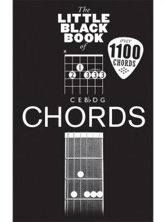 The Little Black Book of Guitar Chords (1100 akordů na kytaru)