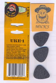 Trsátka na ukulele Mick´s Picks No.1 (3 filcové trsátk na ukulele 2,5mm)