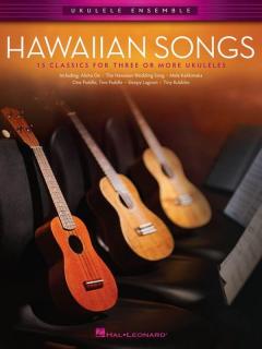 Ukulele Ensemble: Hawaiian songs (Noty na 15 Havájských pisníček)