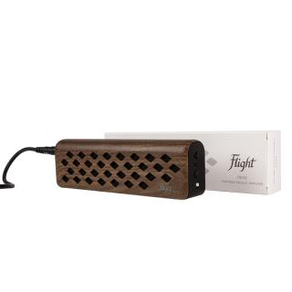 Zesilovač na ukulele FLIGHT TINY 6 - Ořech (Malé zasilovač na bluetooth do pouzdra)