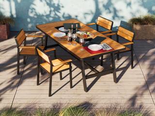 CARGO zahradní sestava Varianta: stůl + židle 4 ks