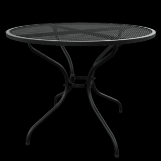Stůl TAKO 105 cm Barva: RAL 9005 (černá) + RAL 9005 (černá)