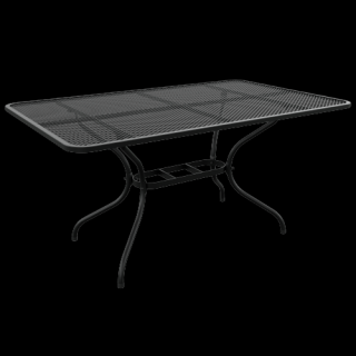 Stůl TAKO 145 x 90 cm Barva: RAL 9005 (černá) + RAL 9005 (černá)