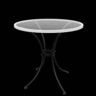 Stůl TAKO 70 cm Barva: RAL 9005 (černá) + RAL 9016 (bílá)