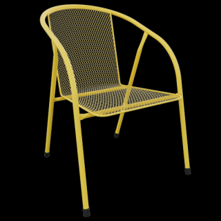 Židle IRIS Barva: RAL 1023 (žlutá)