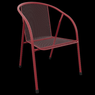 Židle IRIS Barva: RAL 3031 (červená)