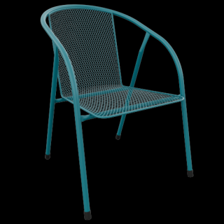 Židle IRIS Barva: RAL 690-3 (tyrkysová)