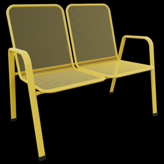Židle SAGA DOUBLE Barva: RAL 1023 (žlutá)