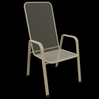 Židle SAGA VYSOKÁ Barva: RAL 1015 (béžová)