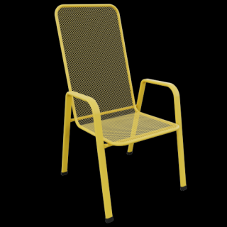Židle SAGA VYSOKÁ Barva: RAL 1023 (žlutá)