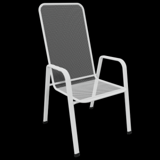 Židle SAGA VYSOKÁ Barva: RAL 9016 (bílá)
