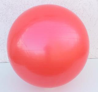 Gymnastický relaxační míč UNISON UN 2013 55 cm červený (Červený)