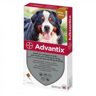 ADVANTIX Spot On 1x4ml pro psy 40-60 kg