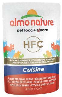 ALMO NATURE Classic Cuisine Kuřecí filet a surimi 55g