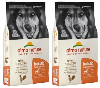 ALMO NATURE Large Adult Chicken 2 x 12 kg