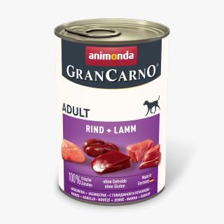 Animonda Grancarno Adult hovězí + jehně 400g