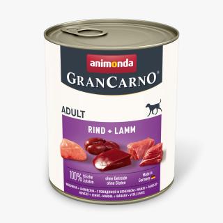 Animonda Grancarno Adult hovězí + jehně 800g