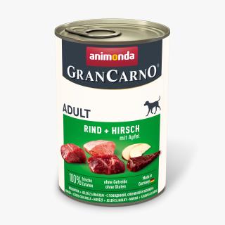 Animonda Grancarno Adult jelení maso + jablka 400g