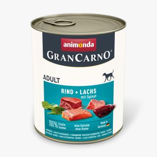 Animonda Grancarno Adult losos + špenát 800g