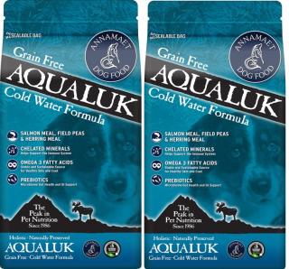 ANNAMAET Grain Free AQUALUK 2 x 11,35 kg