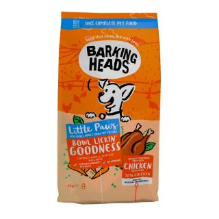 BARKING HEADS Little Paws Bowl Lickin Good Chick 6 kg