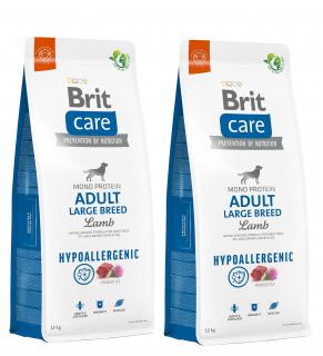 BRIT Care Dog Hypoallergenic Adult Large Breed Lamb 2 x 12 kg