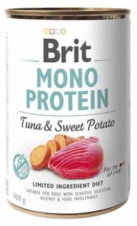 BRIT Dog Mono Protein Tuna & Sweet Potato 400g