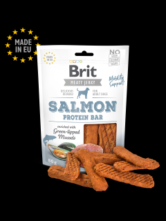 BRIT Jerky Salmon Protein Bar 80g