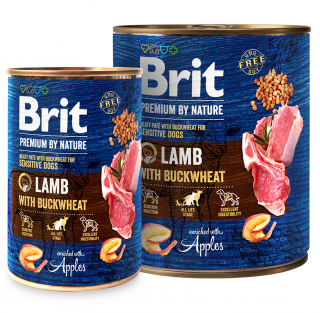 BRIT Premium by Nature Lamb with Buckwheat 400g