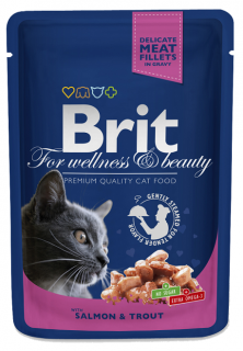 BRIT Premium Cat Salmon & Trout 100g