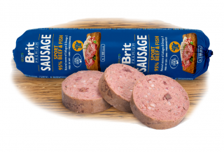 BRIT Sausage Beef & Fish-Sport formula 800g