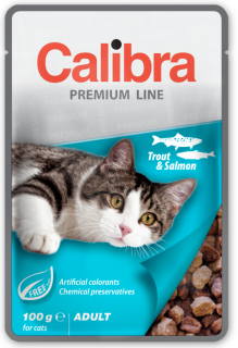 CALIBRA Cat ADULT TROUT AND SALMON 100g