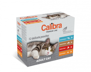 CALIBRA Cat kapsa Premium Adult multipack 12x100g