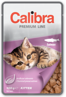 CALIBRA Cat Kitten salmon 100g