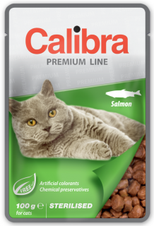 CALIBRA Cat Sterilised salmon 100g