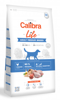 CALIBRA Dog Life Adult Medium Breed Chicken 12 kg