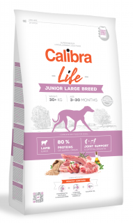 CALIBRA Dog Life Junior Large Breed Lamb 12 kg