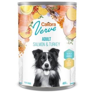 CALIBRA Dog Verve GF Adult Salmon&Turkey 400g