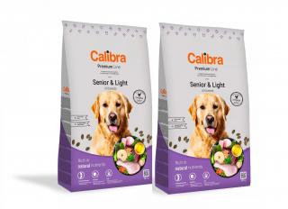 CALIBRA Premium Senior & Light 2 x 12 kg