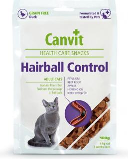 CANVIT Cat Health Care Snack Hairball Control 100g