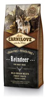 CARNILOVE Dog Reindeer for Adult 12 kg