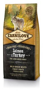 CARNILOVE Dog Salmon & Turkey for LB Adult 12 kg