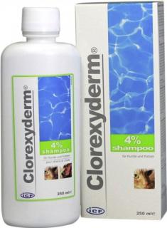 CLOREXYDERM šampon 4% ICF 250ml