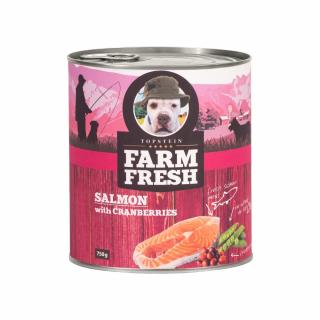 FARM FRESH Salmon with Peas & Cranberries 750g - expirace 24/05/2022