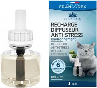 FRANCODEX Anti-stress difuzér náplň kočka 48ml