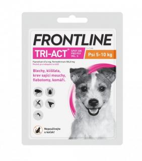 FRONTLINE TRI-ACT spot-on dog S a.u.v. sol 1 x 1ml