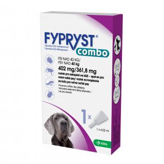 FYPRYST Combo Spot-on Dog XL 402/361,8mg pes nad 40kg