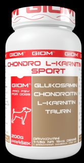 GIOM ERA Chondro L-karnitin sport pro psy 200g