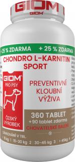 Giom pes Chondro L-karnitin Sport 360 tbl